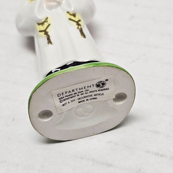 Dept Department 56 Small Tiny Figurine Priest Snow Village Collection Church VTG - Picture 6 of 7